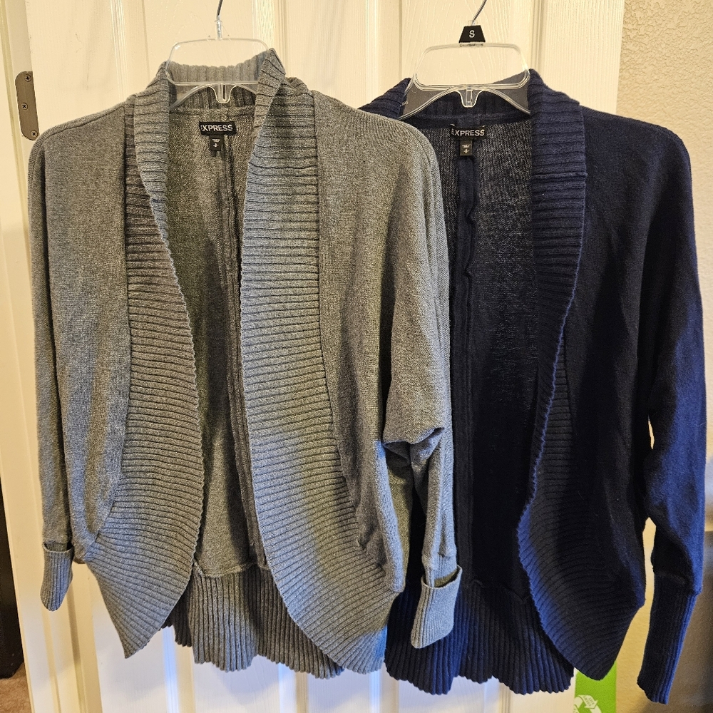 2 Express Cardigans Bundle